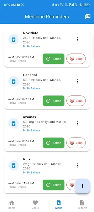 MyHealthTracker Screenshot 3