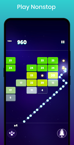 Brick Breaker Light Fun Screenshot 0
