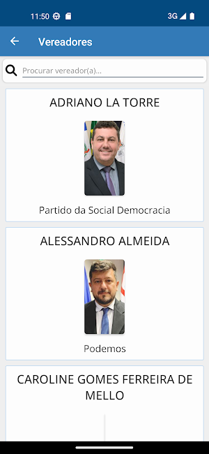 Câmara Municipal de Rio Claro Screenshot 1
