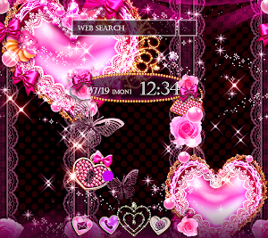 Decorative Hearts Theme +HOME Screenshot 0