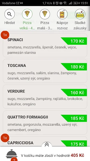 Martins Pizza Litoměřice Screenshot 2