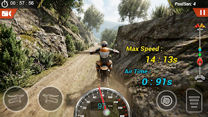 GravelRush Offroad Bike Racing Screenshot 2