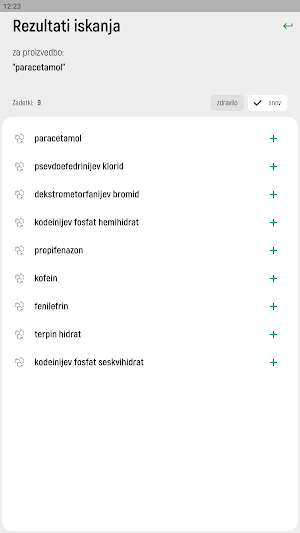 Preveri zdravilo Screenshot 2