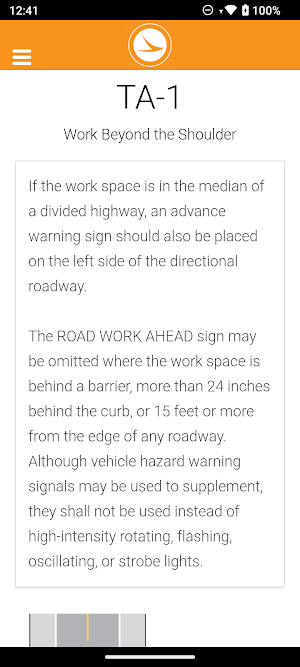 ODOT Work Zone Pocket Guide Screenshot 1