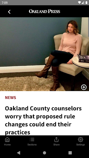 The Oakland Press Screenshot 1