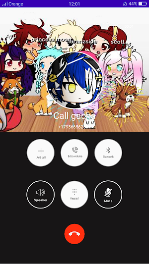 Gacha Life 📱 Video Call + Chat & talk Screenshot 3