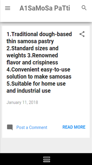 A1SaMoSa PaTtI Screenshot 1