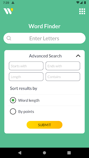 Wordfinder by WordTips Screenshot 2