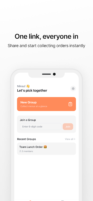 Orderly - Easy Group Orders Screenshot 0