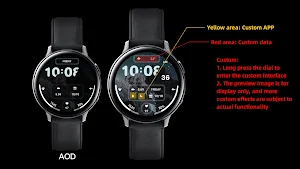 Night Depth of Field Wear OS Screenshot 0