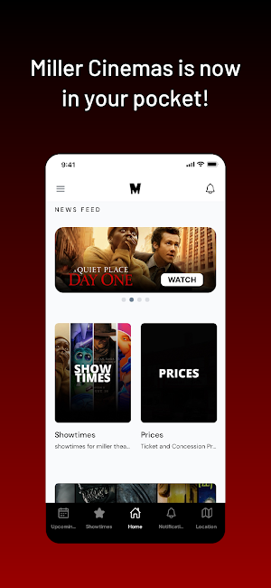 Miller Cinemas App Screenshot 0