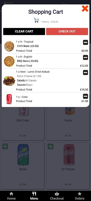 Leaning Tower Pizza Droitwich Screenshot 0