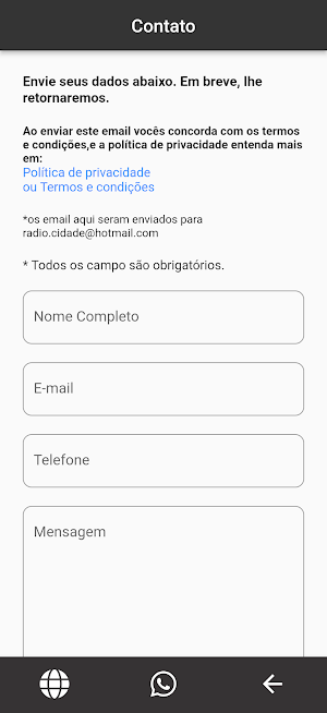 Rádio Internacional Screenshot 3