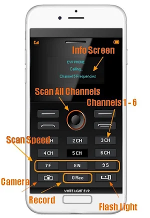 EVP Phone Spirit Box Screenshot 0