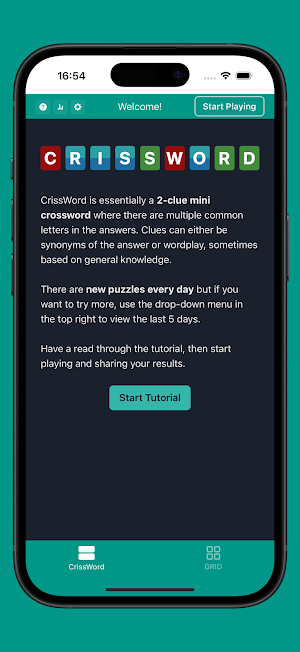 CrissWord Games Screenshot 0