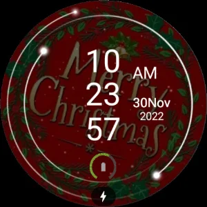 Merry Christmas WatchFace Screenshot 2