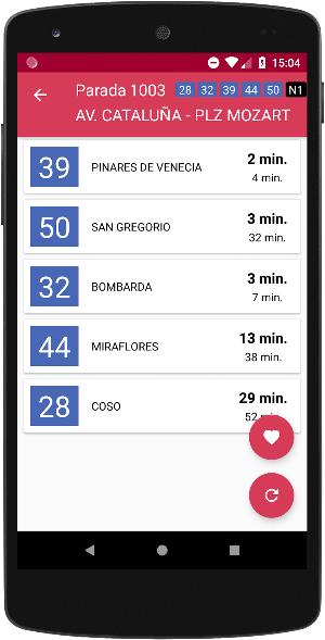 Zaragoza Bus Tranvia Cercanias Bizi Screenshot 2