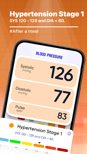 Blood Pressure Tracker Screenshot 3