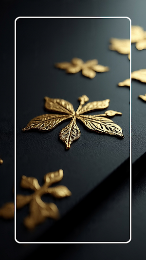 Black and Gold Wallpaper Screenshot 2