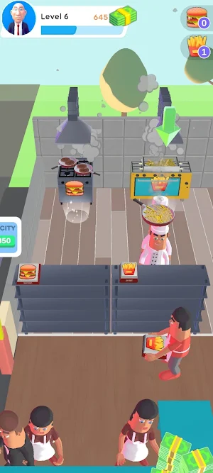 Cooking Star:Fast Food Empire Screenshot 2
