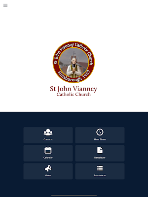 St John Vianney Parish Screenshot 2
