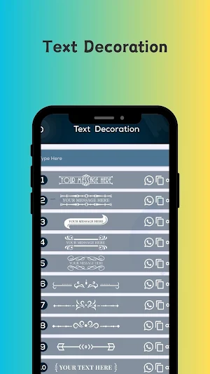 Stylish Texts & Fonts for Chat Screenshot 2