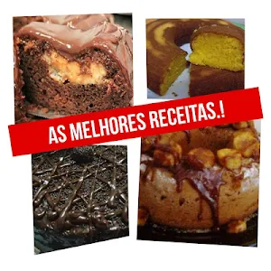 Receitas de Bolos Caseiros Screenshot 1