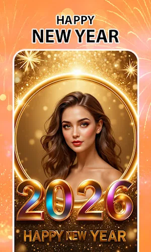 New Year Photo Frame 2026 Screenshot 0