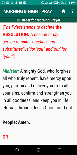 Anglican English Liturgy Pro. Screenshot 3