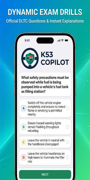 My Learners K53 Test Screenshot 2