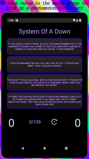 Music band facts Screenshot 3