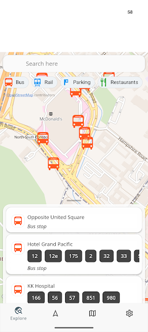 Slough England Offline Map Screenshot 1
