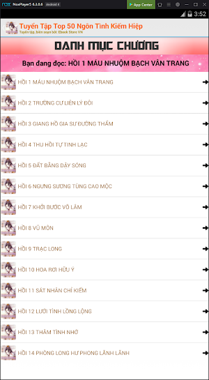 Tuyển Tập Top 50 Ngôn Tình Kiếm Hiệp Screenshot 3