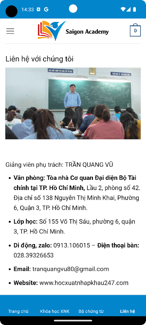 SaiGon Academy Screenshot 3