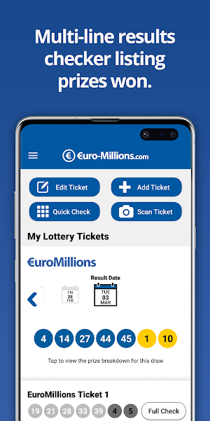 EuroMillions Screenshot 3