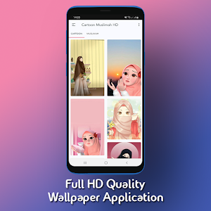 Cartoon Muslimah Wallpaper HD Screenshot 0