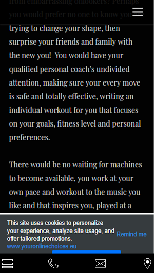 BOXING FITNESS LONDON Screenshot 1