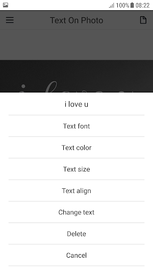 Text On Photo Editor (Add Text On Image, Picture) Screenshot 3