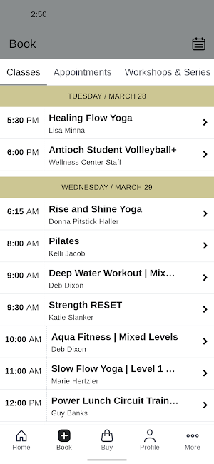 Wellness Center at Antioch Screenshot 1