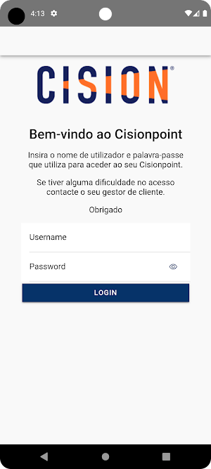 Cision Mobile Screenshot 0