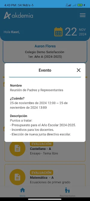 Akdemia Mobile Screenshot 2
