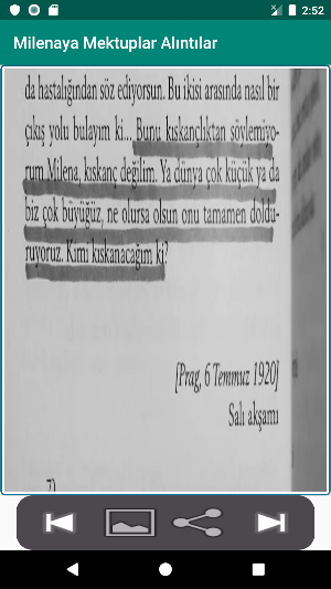 Milena'ya Mektuplar Alıntılar Screenshot 3