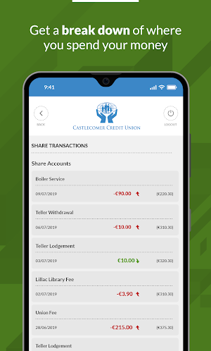 Castlecomer Credit Union Screenshot 2