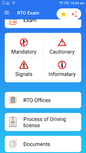 Driving Master - RTO Exam Test, Practise and Learn Screenshot 1