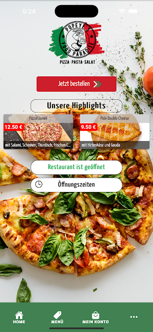 Popeye's Food Paradise Screenshot 0