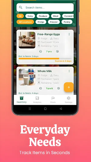 Waste Not – Expiry Tracker Screenshot 2