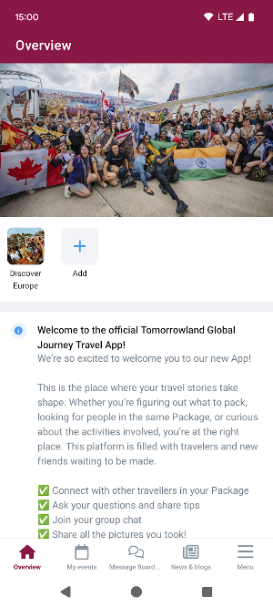 Tomorrowland Global Journey Screenshot 0
