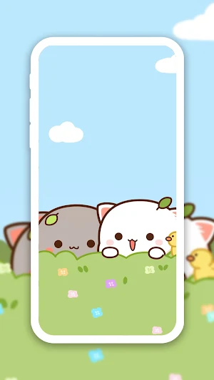Kawaii Cat Wallpaper Screenshot 3