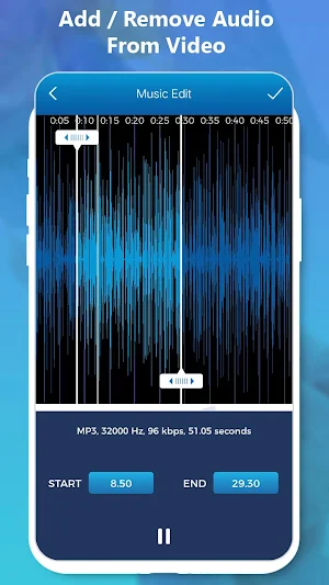 Add Remove Audio From Video : Audio Video Mixer Screenshot 2