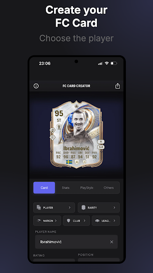 FC Card Creator Screenshot 0
